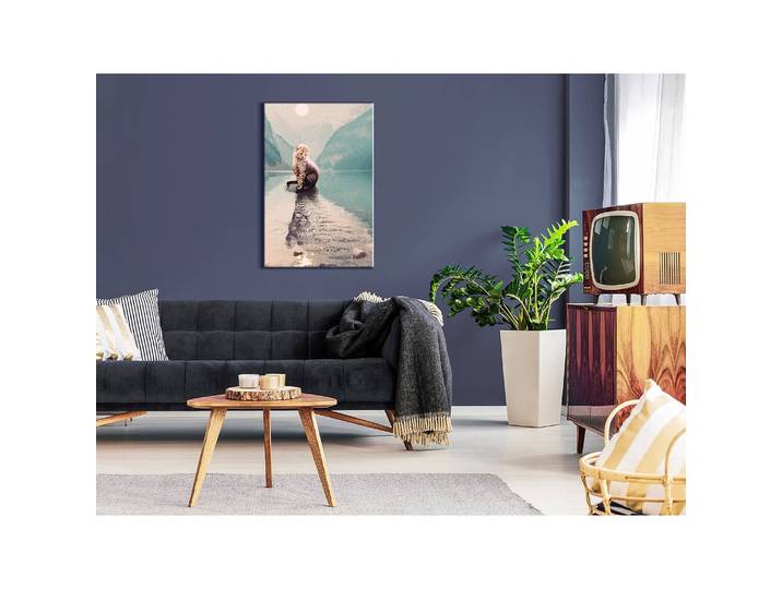 Tableau déco Longing Lin Multicolore 40 x 60cm