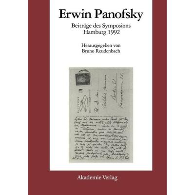 Erwin Panofsky, Gebundene Ausgabe von , De Gruyter, 978-3-05-002392-2