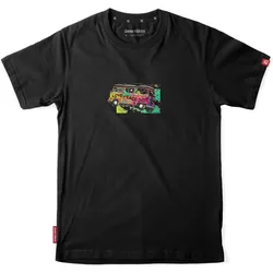 Loose Riders, Velotrikot, Love Peace Dirt S/S Trikot (S), Schwarz, S