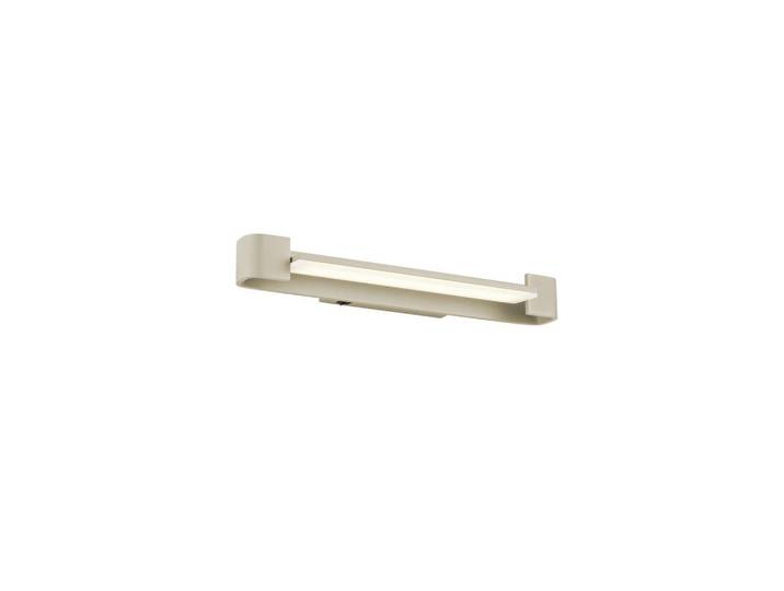 Hell Led-Wandleuchte, Sandfarben, Metall, 40x9 cm, Lampen & Leuchten, Innenbeleuchtung, Wandleuchten