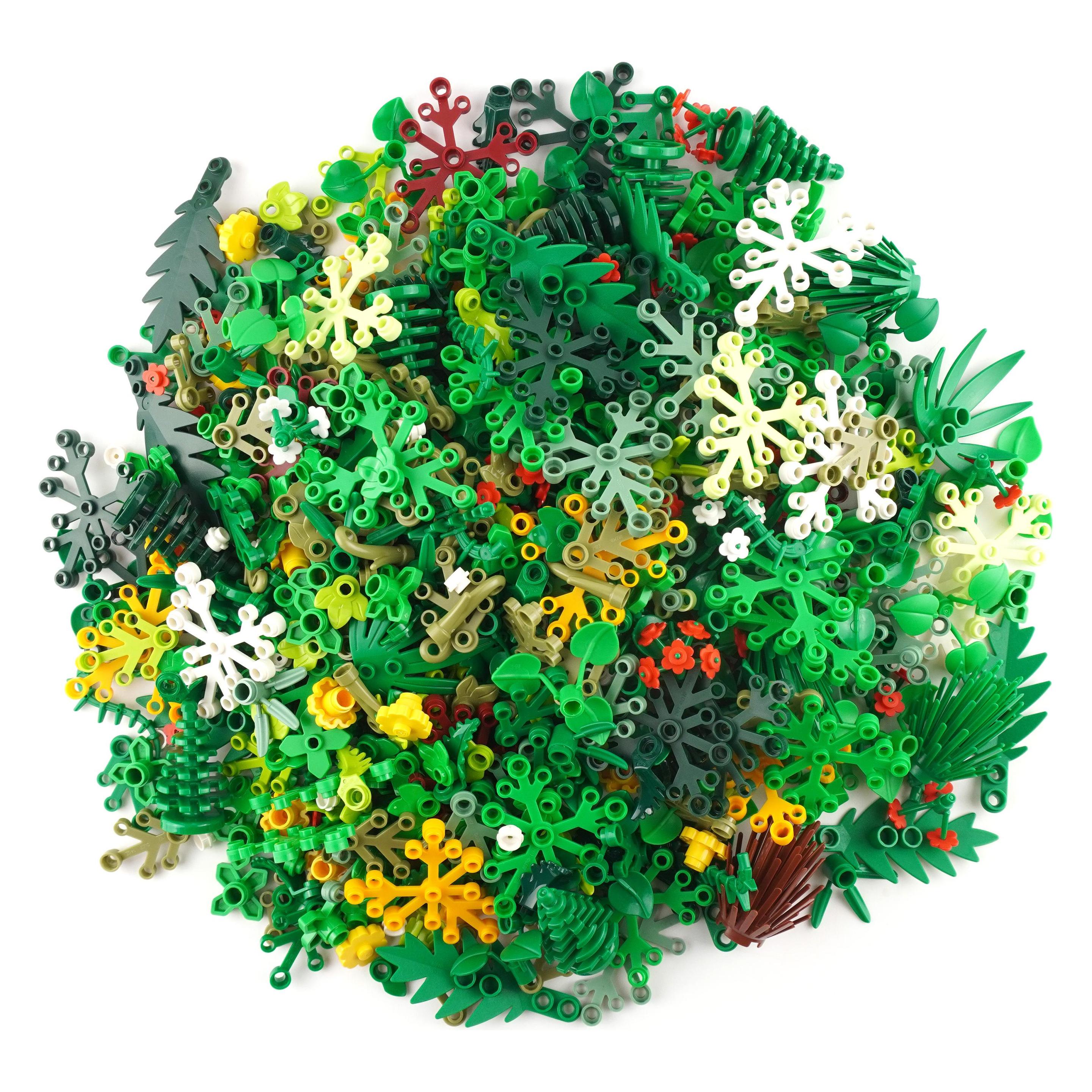LEGO Grünzeug Mix - Pflanzen, Blätter - 250 Stück - NEU (LEGO Zubehör) (n.v.)