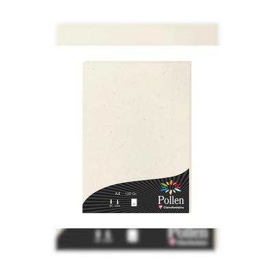 Pollen Pollen, Kollektion Natur, Packung mit 50 Blatt A4 120g/m2 - Natura 55010C