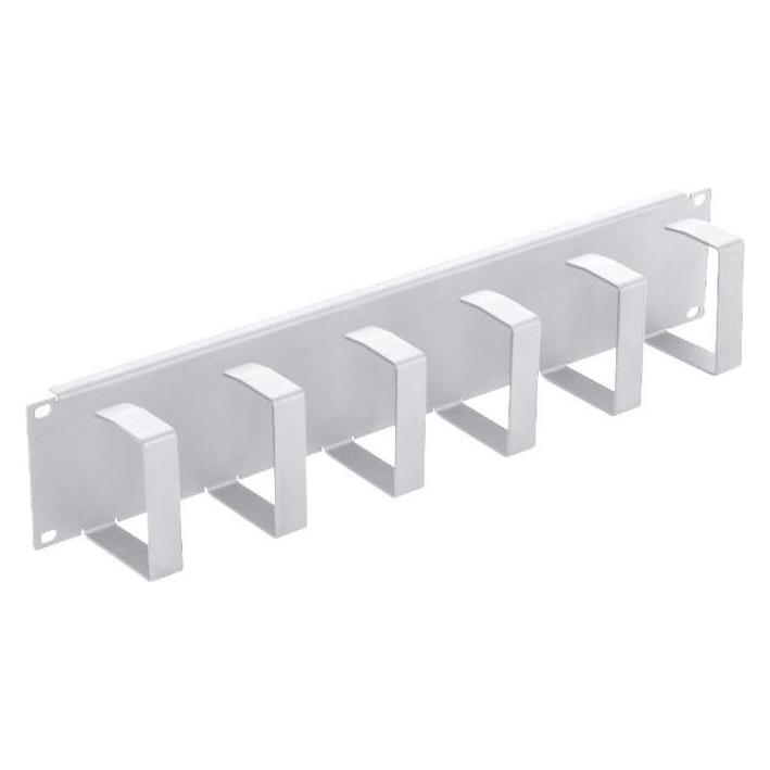 Triton RAC-VP-X22-A1 - 19" Kabelführungsleiste 2 HE, 6x Metallbügel 85x70 mm (RAC-VP-X22-A1)