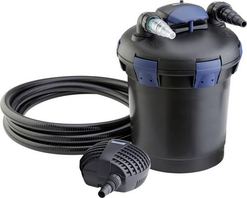 Oase 50453 BioPress Set 6000 Filter-Set mit UVC-Klärgerät 2500 l/h