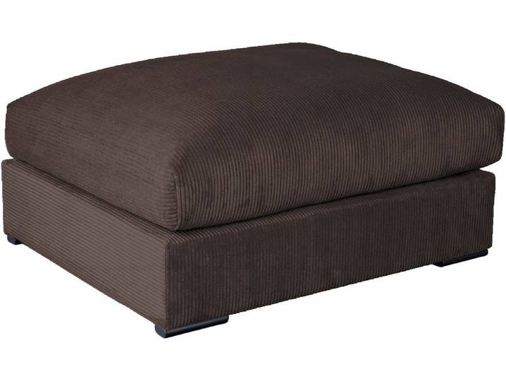 Home affaire Polsterhocker Finca XL, B: 101 cm, Mega-Hocker, in Cord oder Chenille-Struktur wählbar