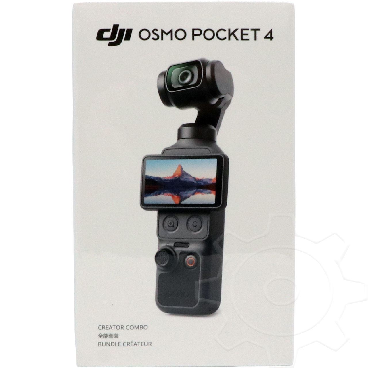DJI Osmo Pocket 4 Creator Combo, vlog kamera 4K Black