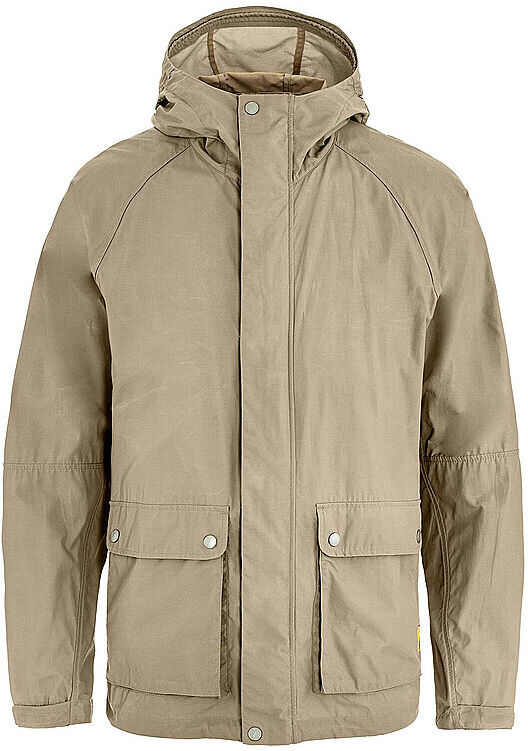 FJÄLLRÄVEN Herren Wanderjacke Vardag Vindby Hoodie beige   M M