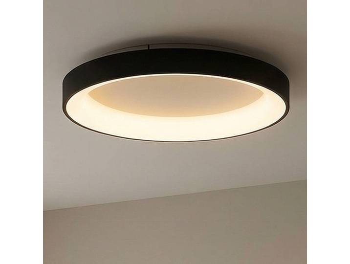 Mantra Iluminación LED Deckenlampe Niseko II, dimmbar, schwarz, für Wohn- / Esszimmer, Aluminium, Modern, LED Deckenleuchte