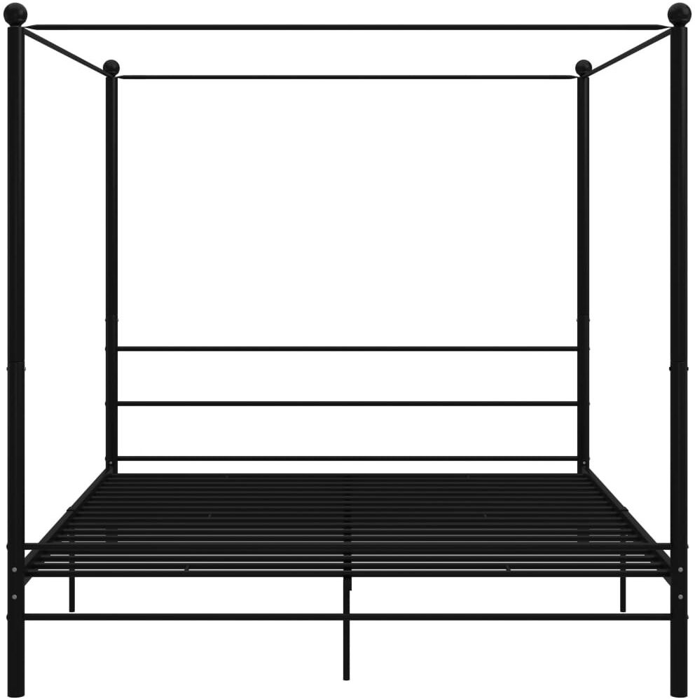 Ebern Designs Azeezah Bed Black 260 x 220 cm