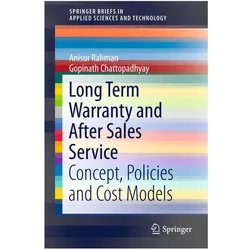 Long Term Warranty and After Sales Service, Fachbücher von Gopinath Chattopadhyay, Anisur Rahman