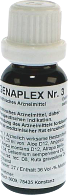 REGENAPLEX GmbH REGENAPLEX Nr.3 Tropfen zum Einnehmen 15 ml 02641878