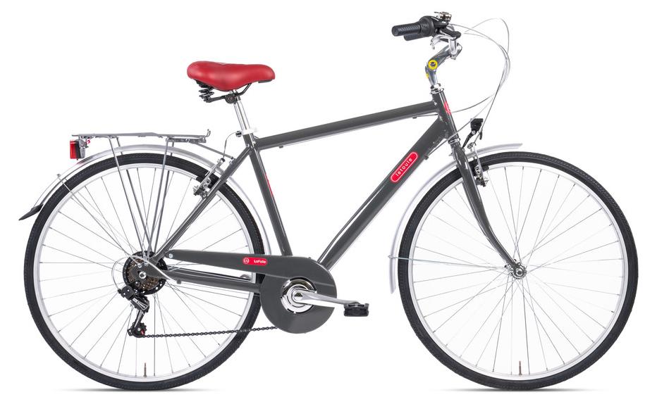 Letoule LaFolie - City Bike 28 - 6V Alloy Man - Dunkelgrau