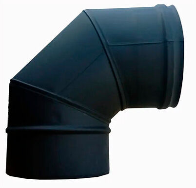 My-Barbecue Curva 90º ANTRACITE para MAXIMUS 70 cm AC103F