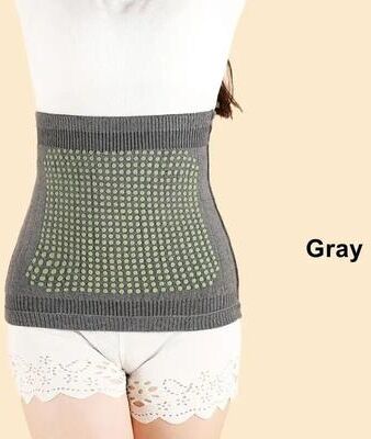 Uplifted Finds Thermal Kidney & Lumbar Recovery System Premium Abdominal Binder & Waist Warmer gray m