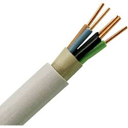 Kopp 153010840 Mantelleitung NYM-J 5 G 1.5 mm² Grau 10 m