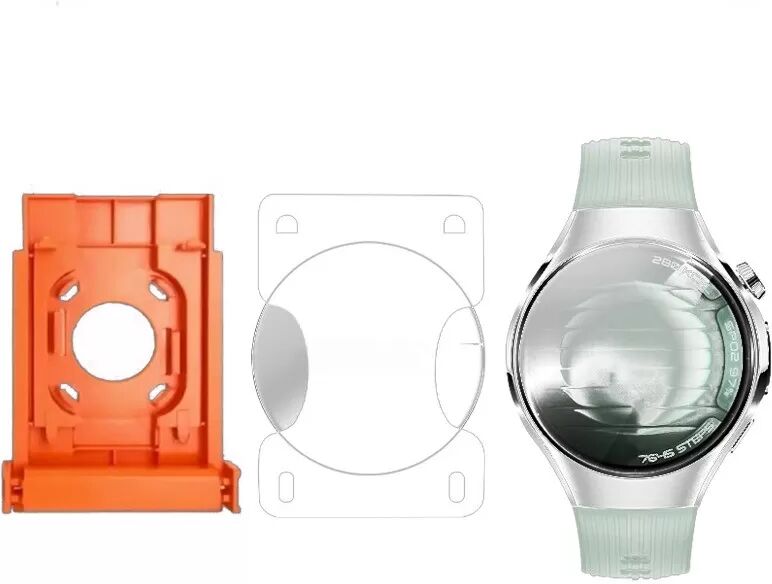 INF Displayschutzfolie für Huawei Watch 4 (2 Stück) – Kristallklar & Einfache Anbringung