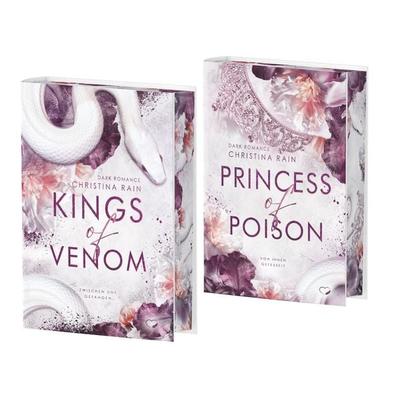 Kings of Venom | Beide Bände im Bundle als limitierte Hardcover-Specialediton mit Farbschnitt (Dark Romance), Gebundene Ausgabe von Christina Rain,
