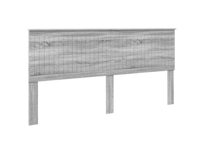 Makastle Kopfteil Graues Sonoma Holzwerkstoff 203x100 cm Minimalistisches Design