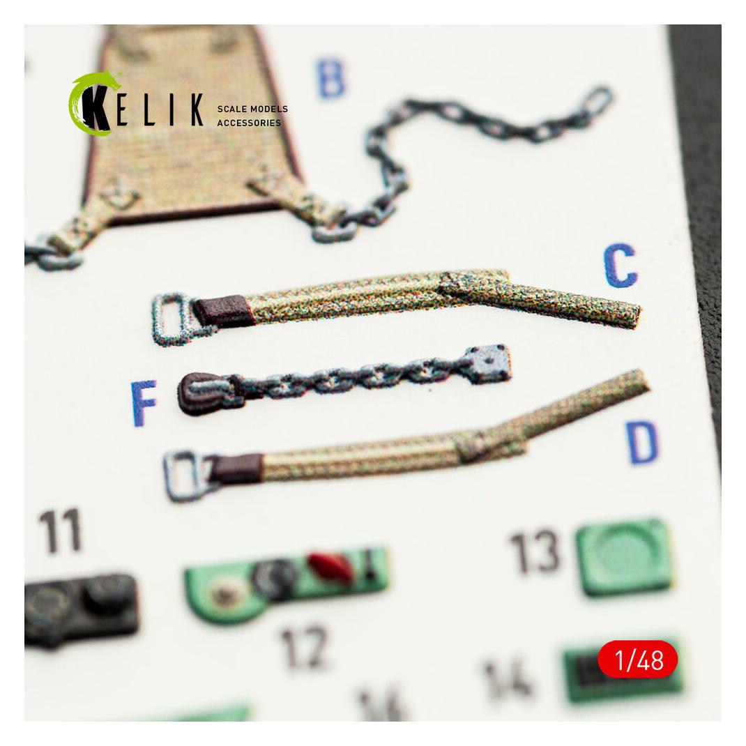 Kelik MC.200 - interior 3D decals for Italeri kit (K48163)