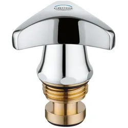 Grohe, Zubehör Sanitärinstallation, Oberteil 1/2Zoll Trecorn-Griff Markierung blau ch