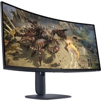 Alienware AW3425DWM, Gaming-Monitor 86.4 cm (34 Zoll), schwarz, WQHD, VA, Curved, AMD FreeSync, AdaptiveSync, 180Hz Panel