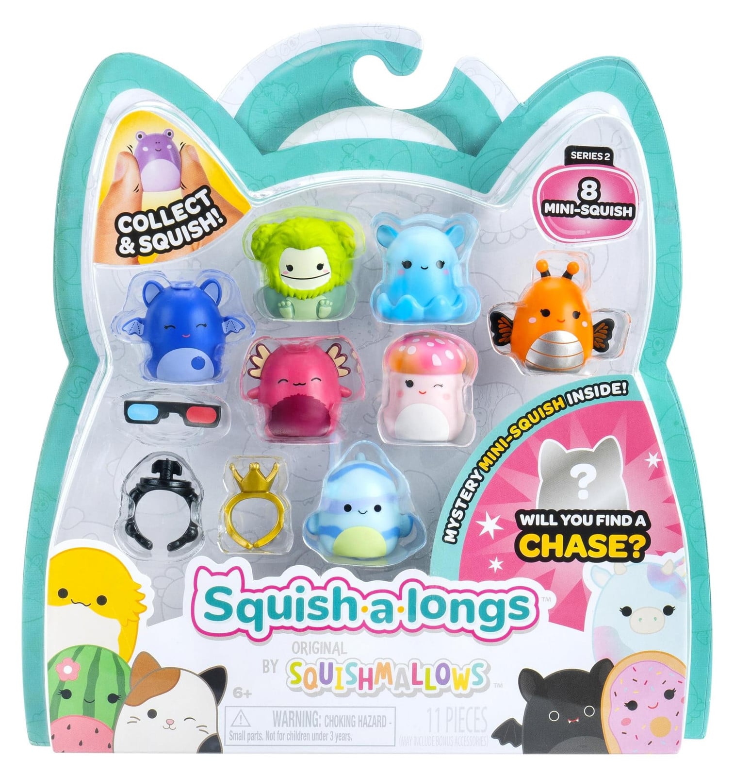Elzusha Mini-Squish Collectie met Accessoires