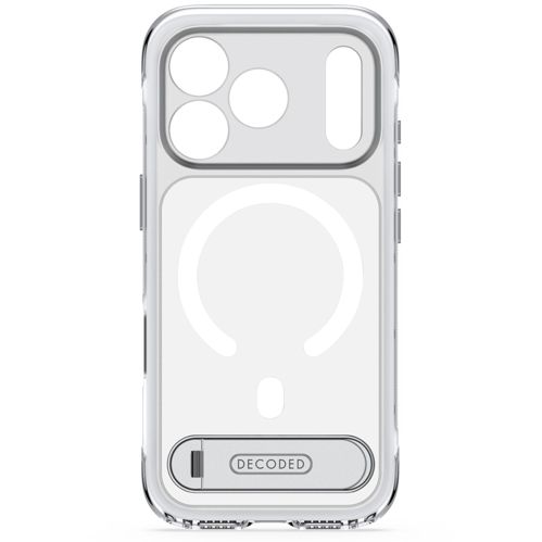 Decoded Hybrid Stand Backc. iPhone 18 Pro Max Clear