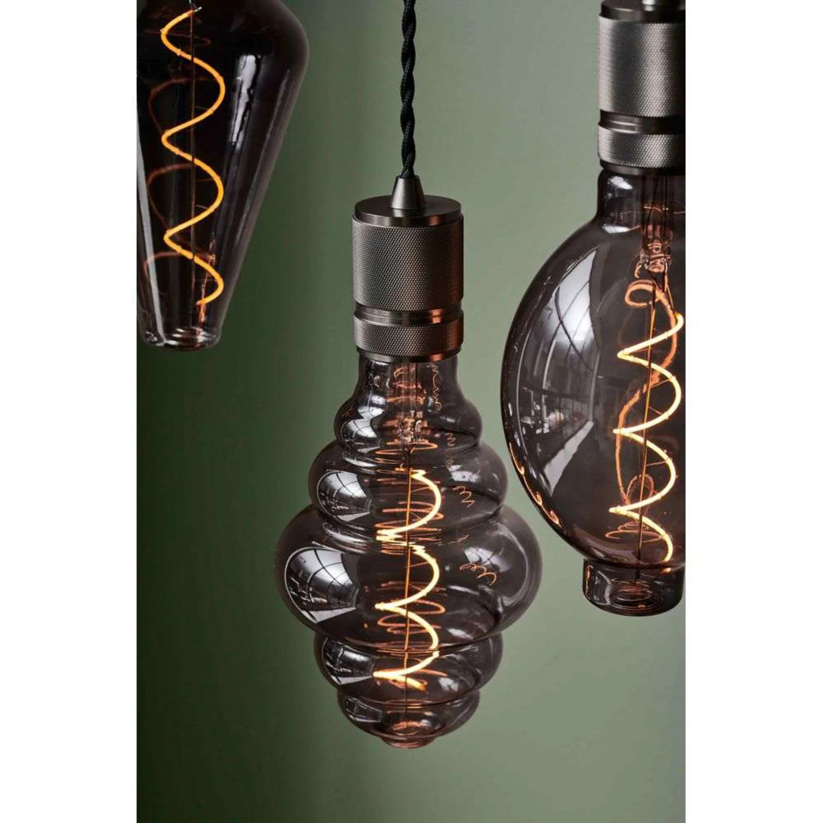 Halo Hanglamp Gun Black - Halo Design - Metaal