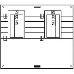 ABN Sammelschienen-Feld PAR354N