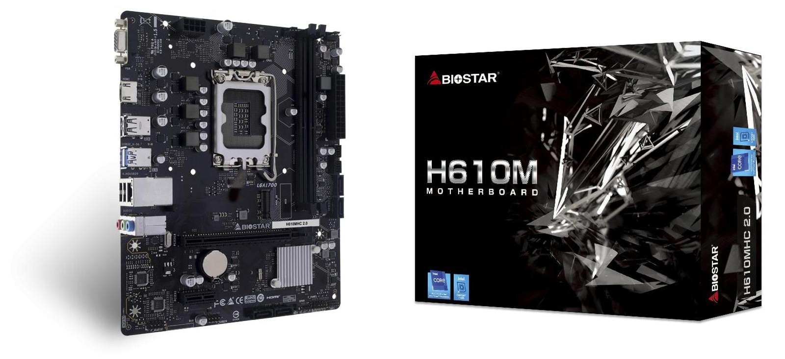 Biostar H610MHC 2.0 moederbord