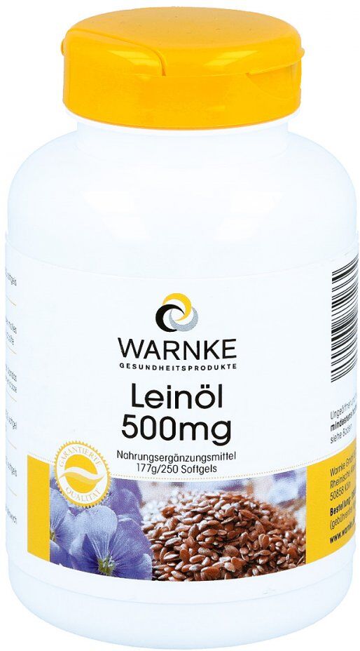 Leinöl 500 mg Kapseln