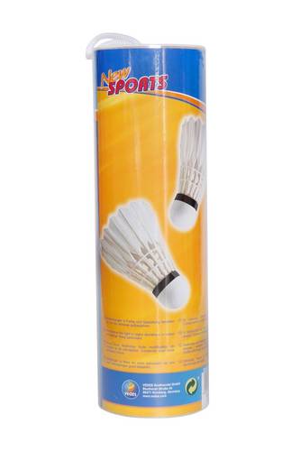 NSP Badminton-Bälle m.Federn,4St.in Do