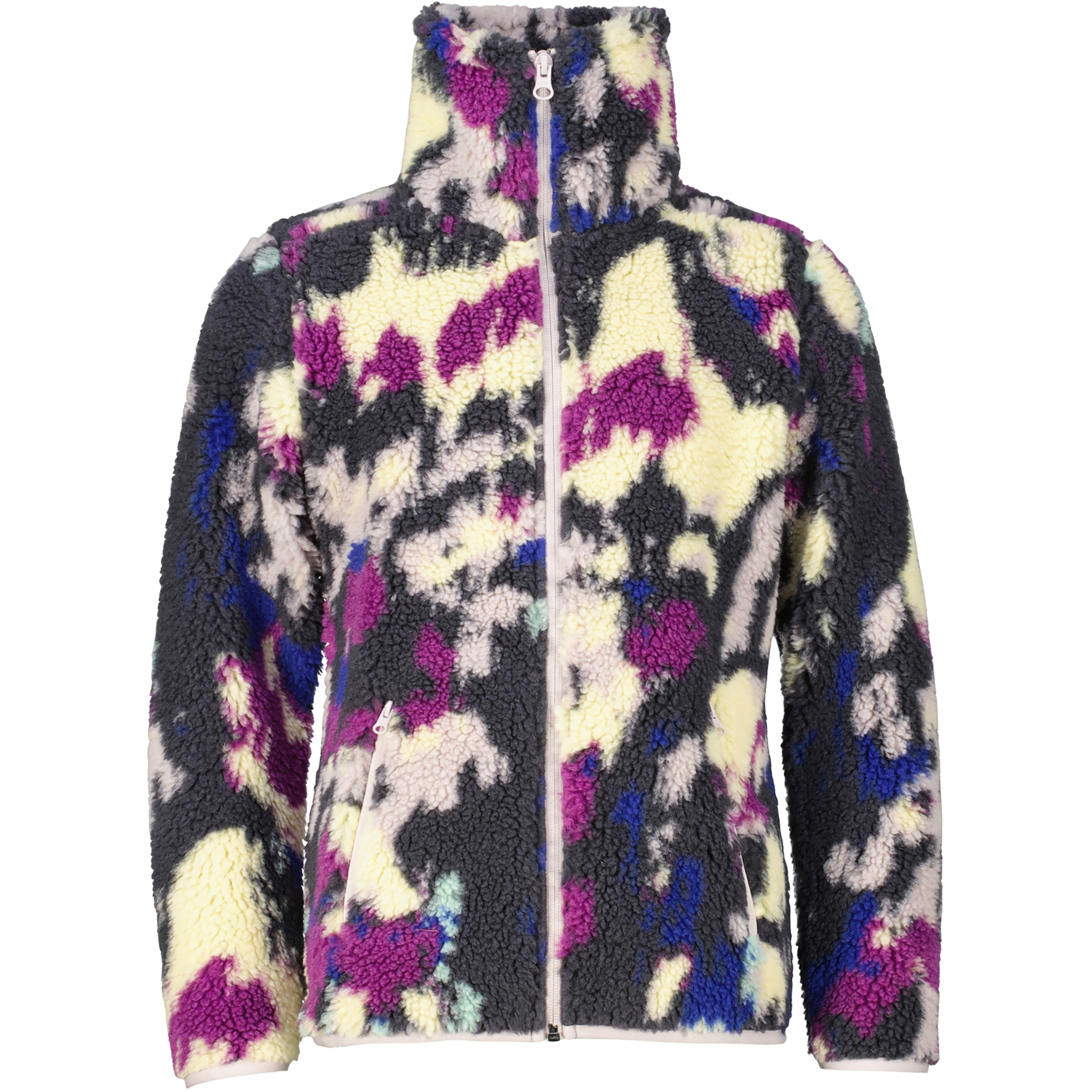 Bergzeit Basics Meru Bondy Kinder Fleecejacke mehrfarbig Größe 152 Lifestyle Schnell trocknend