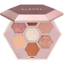 Elroel, Lidschatten, I-Tist Eyeshadow Palette - 8.1 (Mute Ginger, Vintage Rosy)