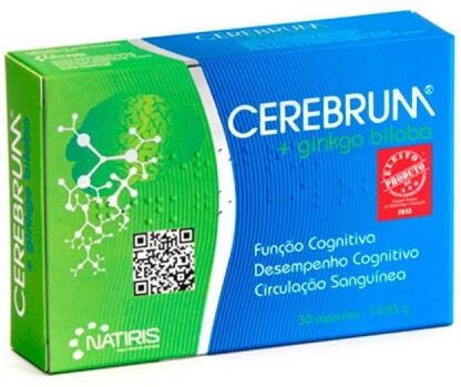 Cerebrum + Ginkgo Biloba 30 cápsulas