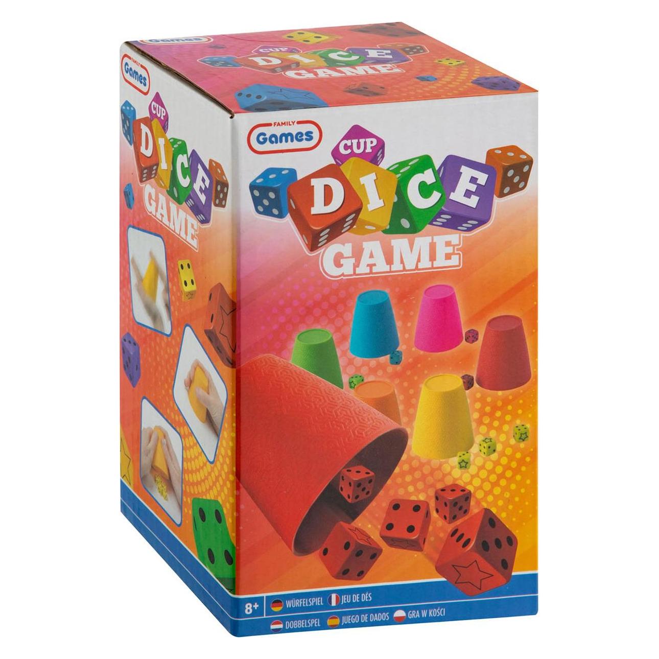 Grafix Würfelspiel 6 Tassen und 30 Würfel (300082)
