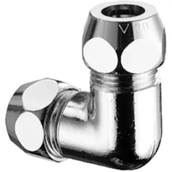 SCHELL Winkel-Doppel-Verschraubung 1/2AGx1/2"AG, d:12, chrom"