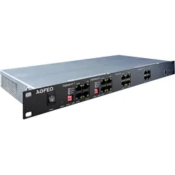 Agfeo ES 628 IT 48,07cm 19 Zoll 1 HE, Telefon, Schwarz
