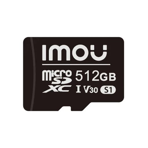Imou S1 MicroSD-kaart 512GB Zwart Klasse 10 U3 V30