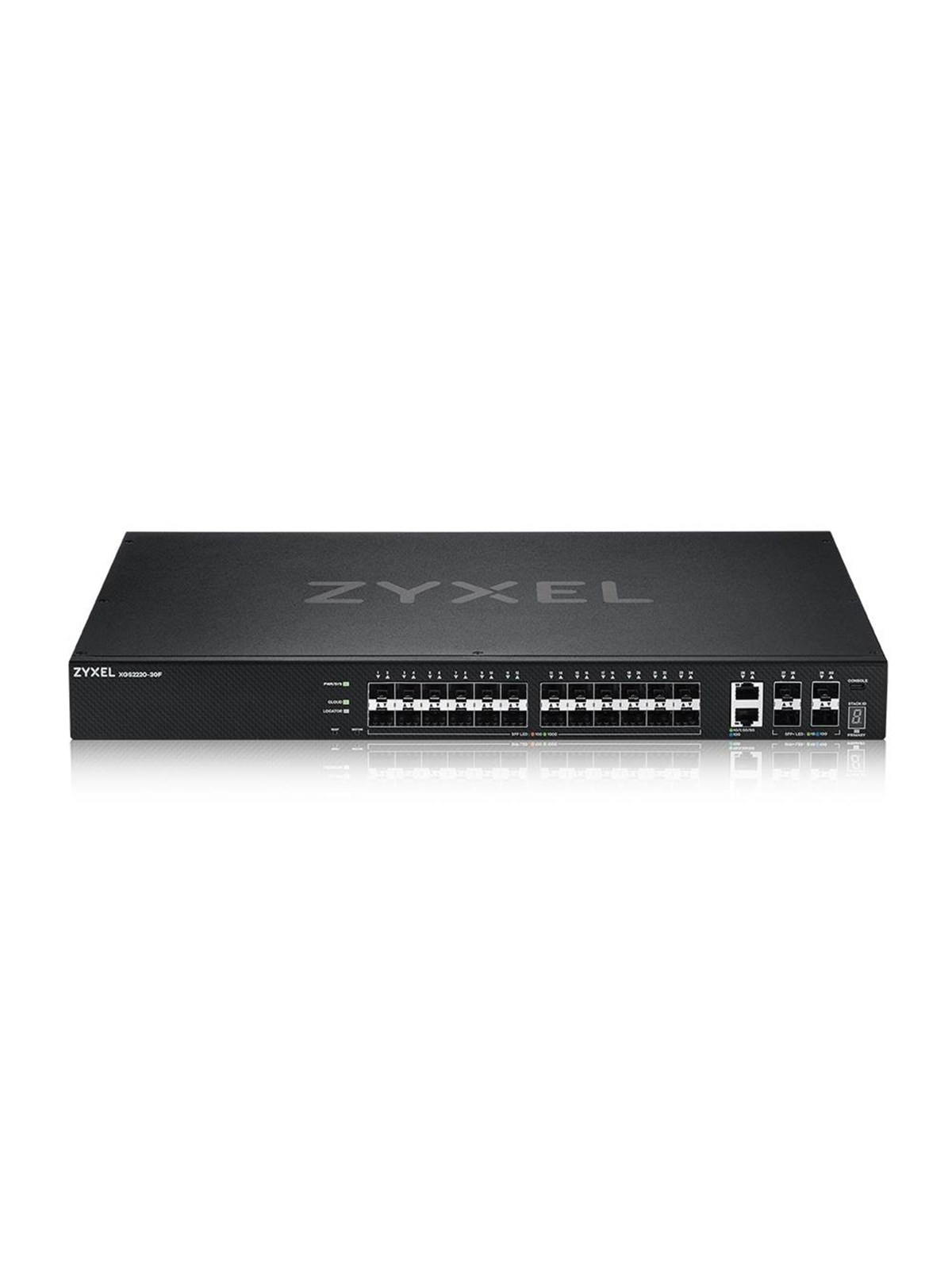 ZyXEL XGS2220 Series XGS2220-30F - switch - L3 access NebulaFLEX Cloud - 24 ports - Managed - rack-mountable
