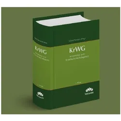 KrWG - Kommentar zum Kreislaufwirtschaftsgesetz, Fachbücher von Andrea Versteyl, Alexander Schink