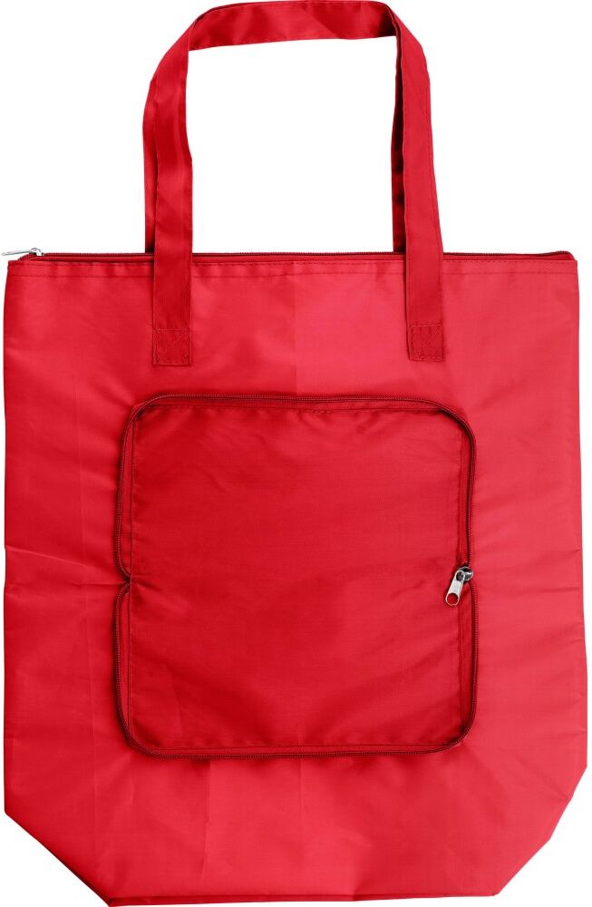 Sac isotherme pratique en polyester pour vos courses - Hal rouge