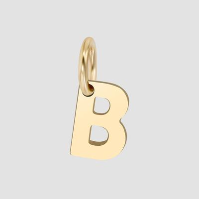 Buchstabenanhänger ADELIA´S "Anhänger – Buchstabe N Buchstabenanhänger aus 375 Gold", gold, Schmuckanhänger, Damen, Gelbgold 375, Schöne Geschenkidee zum einfach so