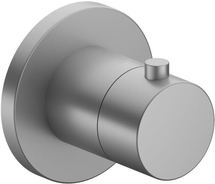 Keuco IXMO Pure 2 Wege Umstellung 59556170001 Unterputz Montage, rund, Aluminium-finish