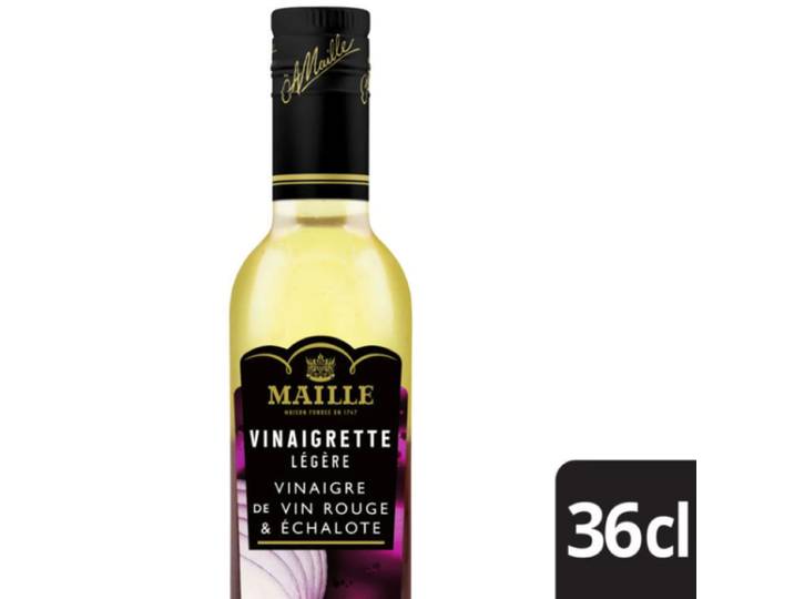 Maille Vinaigrette légère Vinaigre de vin rouge, échalote et petits oignons rouges - 36 cl