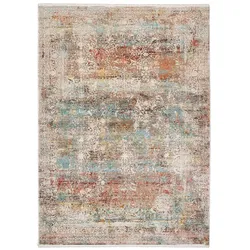 Webteppich Farina 240 x 340 cm Mischgewebe Bunt