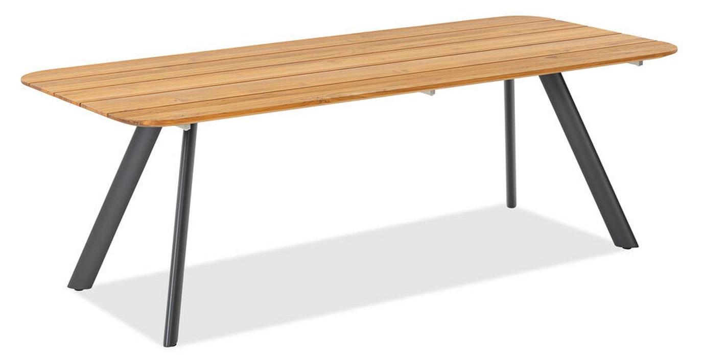 Niehoff Muro Teak Stativprofil Gartentisch Teak Holz