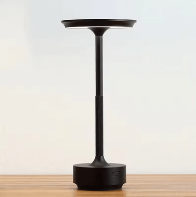 Inspire Essentials Wireless LED Desk Lamp With Touch Dimming And Rechargeable Design black