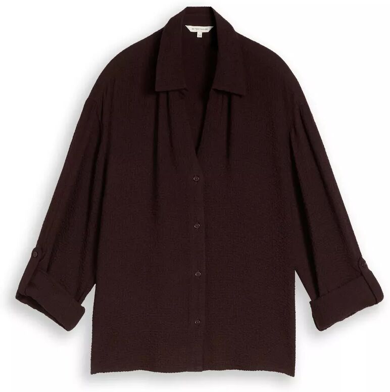 Tom Tailor - Bluse, für Damen, Schokolade, Größe 40