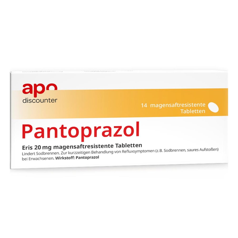 Fairmed Healthcare GmbH Pantoprazol 20 mg von apodiscounter 16733785